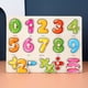 thumbnail image 1 of Wooden Mushroom Nail Hand Scratching Board Puzzle, Alphabet Number Wooden Nail Puzzle Enlightenment Early Education Cognition Children's Toys Baby Toys, 1 of 3
