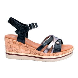 Sandalia Kea Negro Alquimia