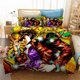 thumbnail image 1 of JoJo Bizarre Adventure Jotaro Kujo Bedding Set Boys Girls Twin Queen Size Duvet Cover Pillowcase Bed Kids AdultBed Sheets, 1 of 5