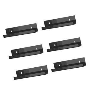 Bothyi - Estantes De Exhibición De Discos De Vinilo De 6 Piezas, Estante De Pared Para Álbumes, Hogar, Sala De Estar