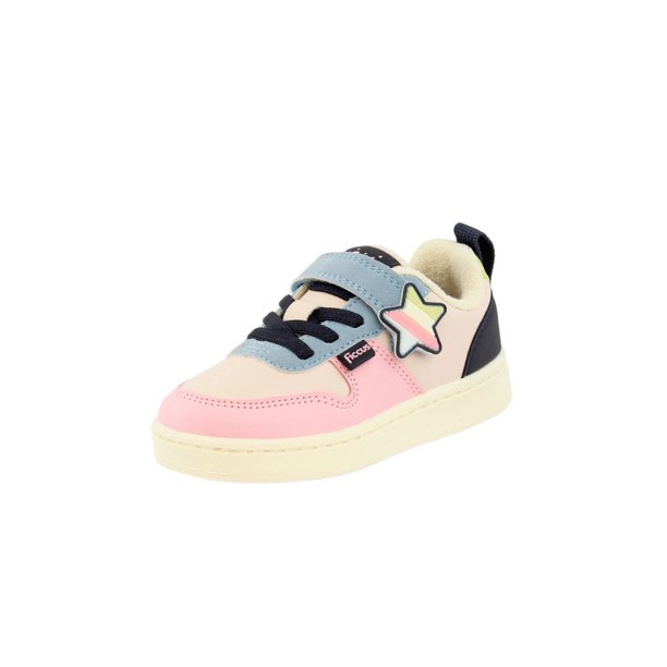 Zapatilla urbana velcro elástico kids niña 843