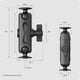 thumbnail image 3 of Brazo Doble Enchufe TUSITA Lock 360 9.5 cm Mediano, 3 of 7