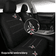 thumbnail image 2 of Funda Cubre Asiento Auto Mujer 9 Piezas Negro Mariposas, 2 of 3
