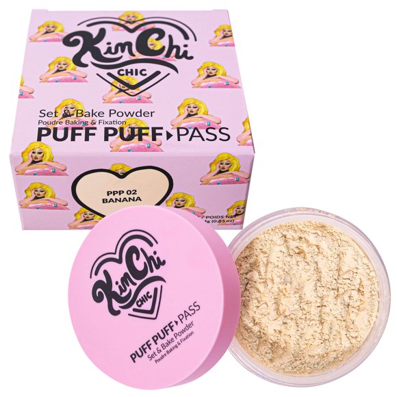 Polvo fijador Kimchi Chic Beauty Puff Pass 02 Banana