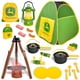 thumbnail image 1 of Carpa de acampada John Deere Pop-Up, juego de 18 piezas para niños, 1 of 8