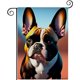 thumbnail image 1 of Bulldog Francés-bandera de jardín temática. Regalo perfecto para fans, amigos y familiares, ideal para actividades al aire libre y decoración de fiestas.28CM*45CM, 1 of 5