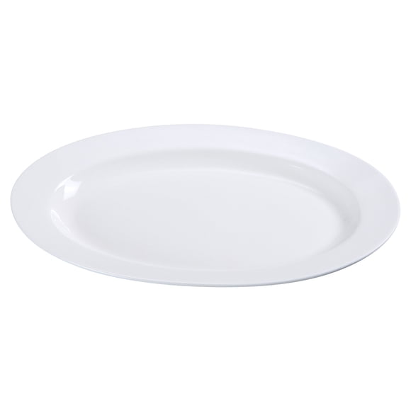 Platter Yanco PS-12 ovalado apto para microondas y lavavajillas