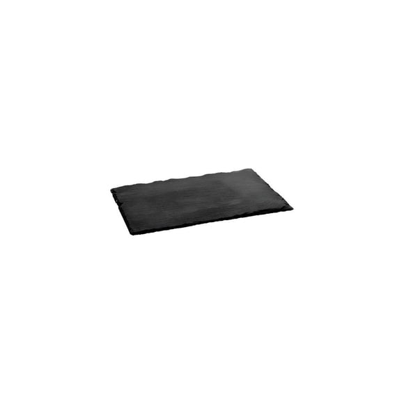Piedra Pizarra Imahe Negra Rectangular 40x25 Cm Presentación Negro