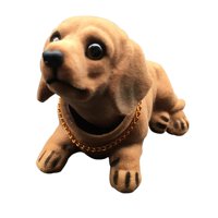 Magideal - Juguete Para Perro Con Cabeza Temblorosa, Decoración Para Salpicadero De Coche, Adorno De Escritorio De Animales De Dibujos Animados, Decoración Para
