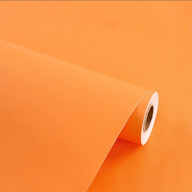 1 Roll Matte Solid Color Thickened Self-adhesive Wallpaper, Plain Texture Wallpaper, Waterproof And Oil-proof Countertop Wallpaper, Furniture Refurbishment Wallpaper, For Home Living Room/bedroom Wal