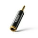 thumbnail image 1 of Adaptador Jack 6.3mm H a Plug 3.5mm Estéreo Ugreen, 1 of 1