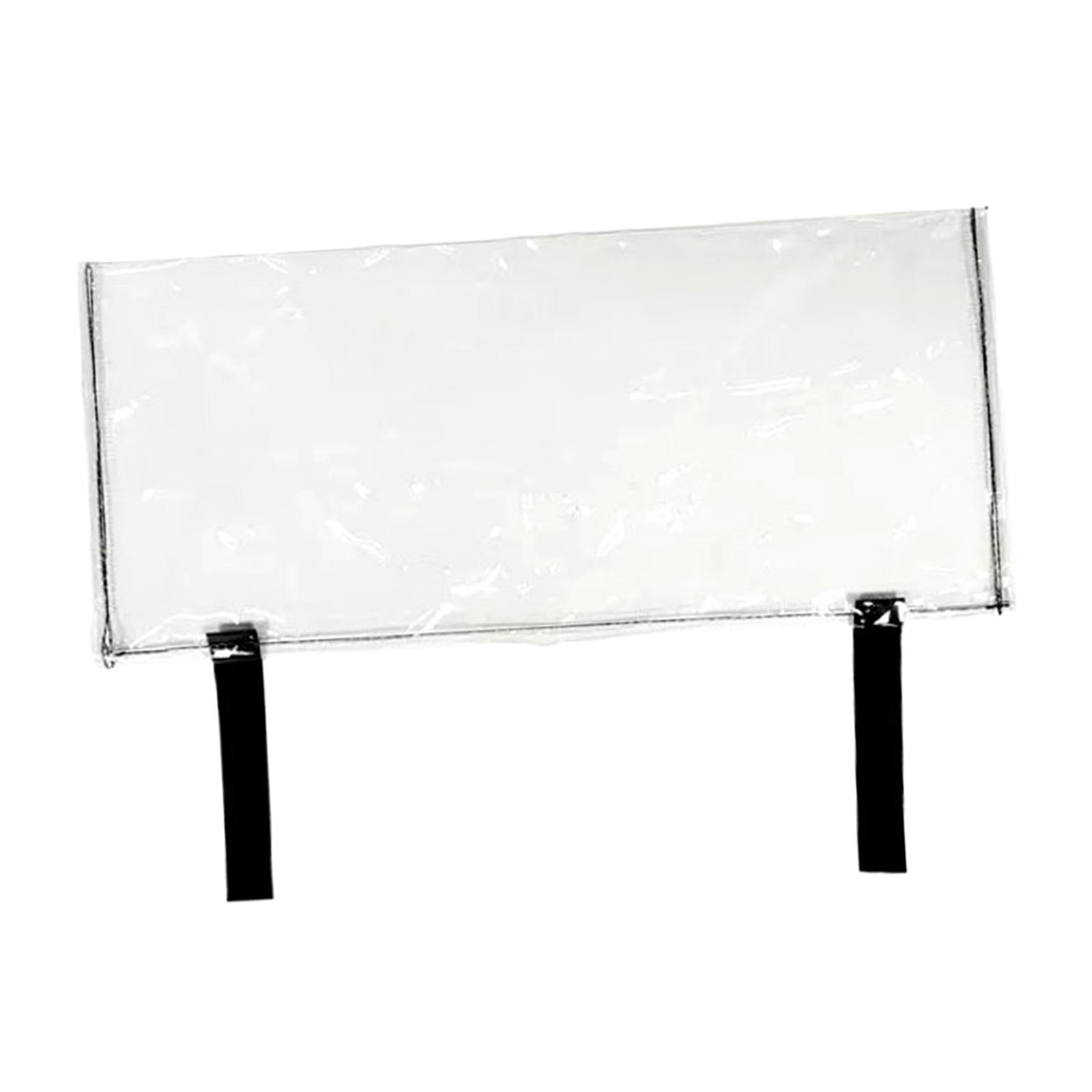 Ioensy - Caja De Control De Cargador De Vehículo Eléctrico, Cubierta Impermeable, Ligera, Transparente, 60X25Cm