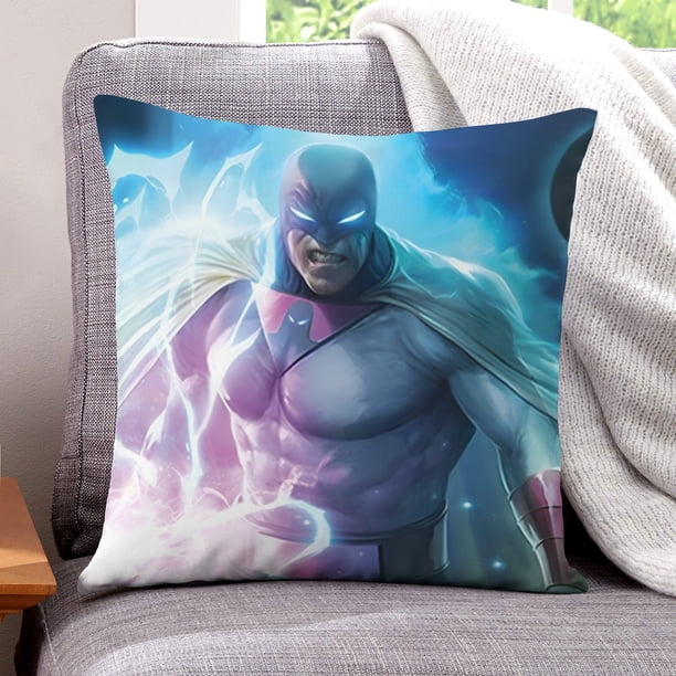 Fantasma del Espacio Fundas de almohada de terciopelo con tema, regalos de funda de almohada, decoración para el hogar, cojín de lanzar, regalo de cumpleaños para fans y parejas.30*30cm.