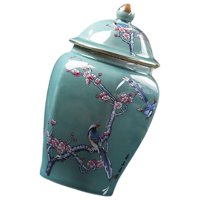 Bothyi - Jarrón De Flores Moderno, Lata De Té, Tarro De Caramelo, Tarro De Jengibre De Cerámica