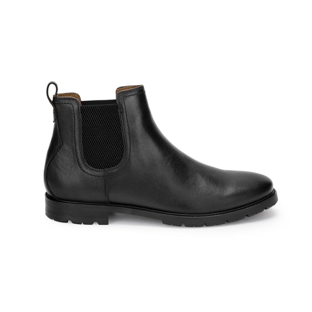 Botines Hombre Cuero Harrow-6-04 Negro Cardinale negro 38