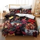 thumbnail image 1 of x308 Bed Sheetsed Bedding Set with Zipper,Duvet Cover Piece Set,Super Hero Duvet Cover with Pillowcase for Kids Adult 3-Piece Bedding Set (1 Duvet Cover + 2 Pillow Shams) nj308, 1 of 5