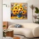 thumbnail image 3 of Kit de Pintura por Números DYAIANGMU 40 cm Girasol para Adultos, 3 of 7