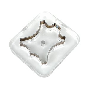 Bothyi - Troquel De Corte De Cuero, Troquelador De Cuero, Patrón De Cuero, Plantilla De Etiquetas De Cuero, 4,2 Cm X 4,8 Cm