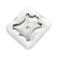 Bothyi - Troquel De Corte De Cuero, Troquelador De Cuero, Patrón De Cuero, Plantilla De Etiquetas De Cuero, 6,3 Cm X 7,2 Cm