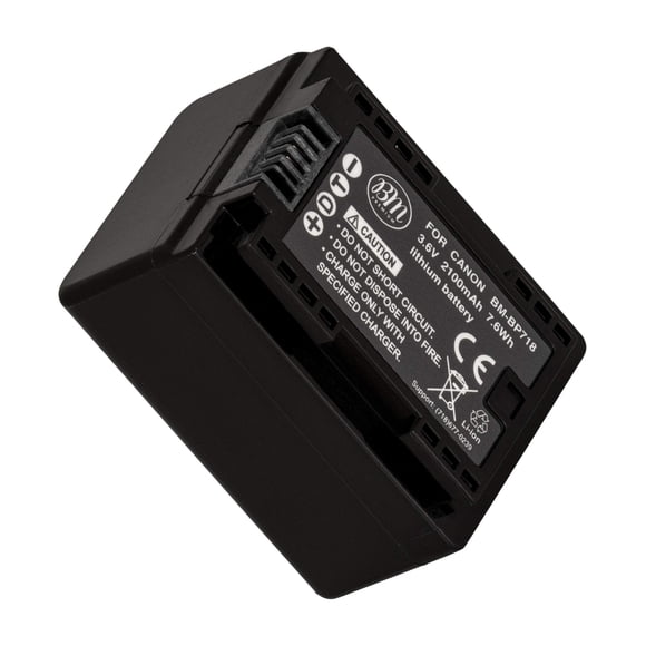 Batería BM Premium BP-718 para Canon Vixia 2100 mAh