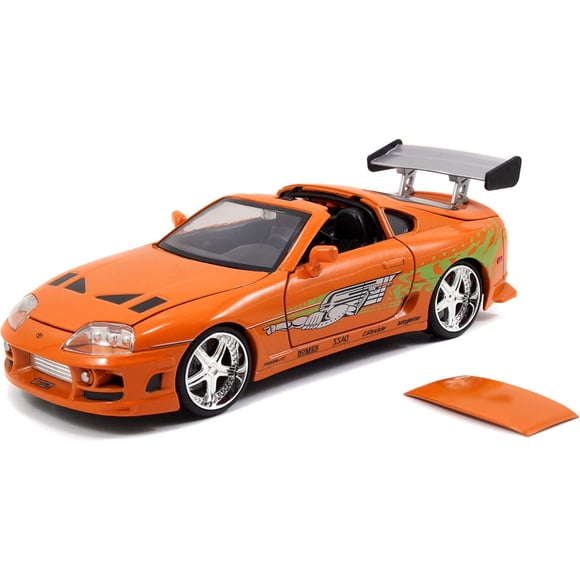 Vehículo Rápidos Y Furiosos 1995 Toyota Supra Orange