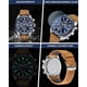 thumbnail image 3 of Reloj Benyar Hombre Cronógrafo 45mm Cuarzo Cuero Impermeable, 3 of 3
