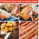 thumbnail image 5 of Galletas y herramientas para cangrejos, 8 piezas, multifuncionales, para patas de cangrejo, utensilios para cangrejos, galletas y púas para langosta, juego de herramientas para mariscos, incluye 2 gal, 5 of 7