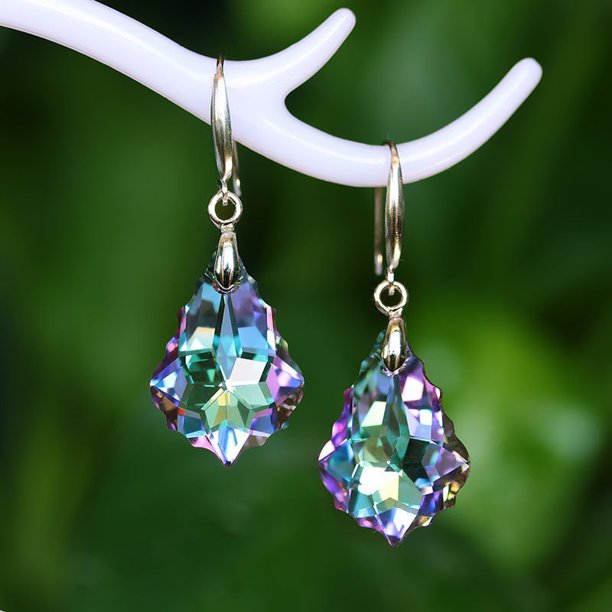 Irregular Teardrop Dangle Earrings - Perfect for Bridal Weddings, Parties, and Gifts for Ladies, Moms, Daughters, Girlfriends, and More