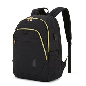 Bagsmart Mochila Bonchemin Para Notebook 15,6″ Acolchada Usb Negro