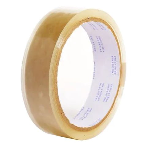 Metalfer - Cinta De Embalaje Adhesiva Transparente 40Mts X 25Mm Transparente Adhesivo