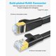 thumbnail image 3 of Cable Ethernet DDMALL CAT8 de 4,5 m, 40 Gbps, blindado y plano, 3 of 9