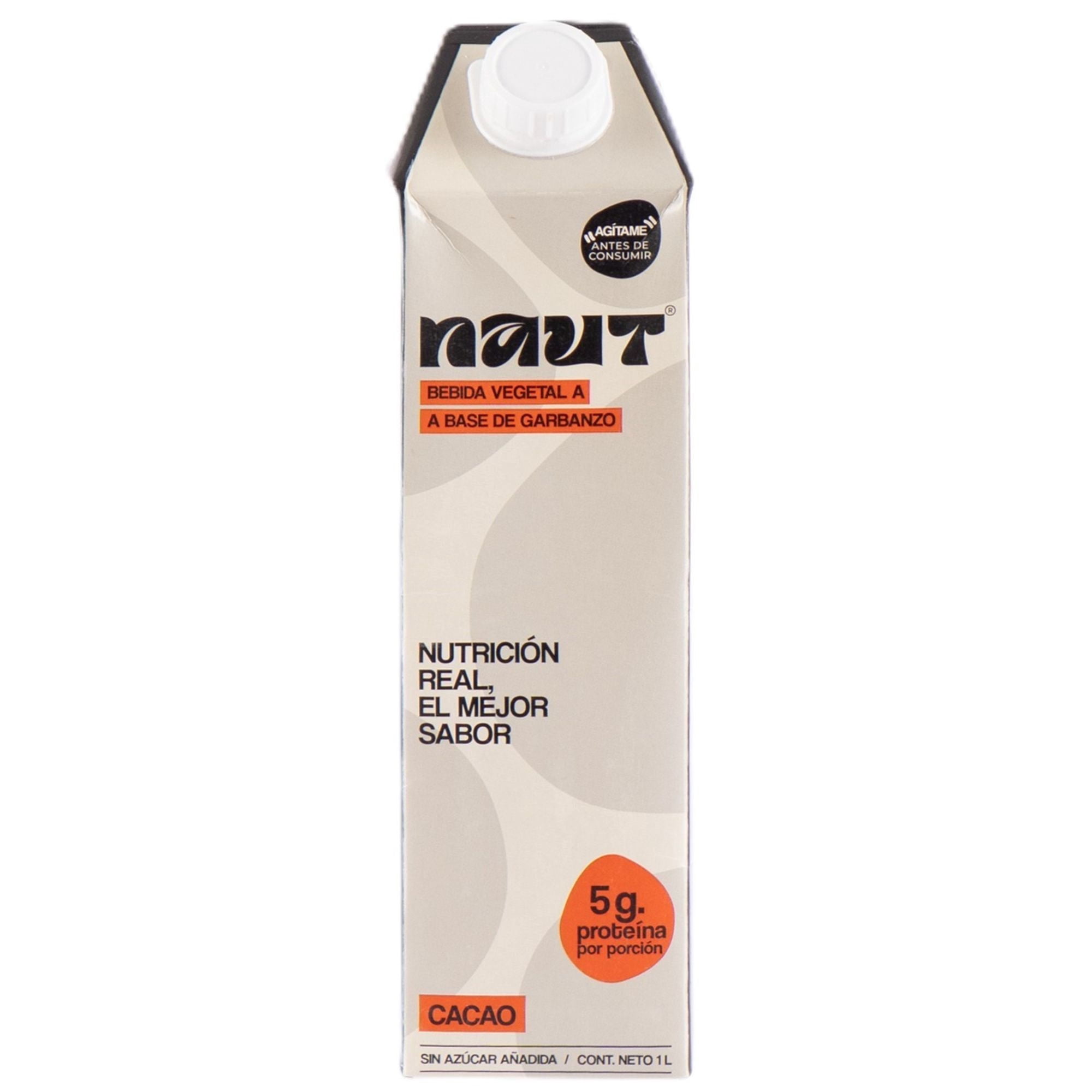 Bebida Vegetal Garbanzo Cacao 1 L Naut