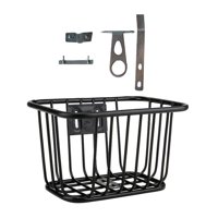 Ioensy - Cesta De Bicicleta Para Niños, Cesta De Bicicleta De Hierro Para Niños Y Adultos, Accesorios De Bicicleta