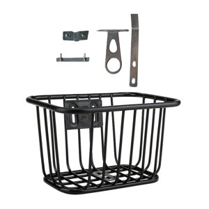 Ioensy - Cesta De Bicicleta Para Niños, Cesta De Bicicleta De Hierro Para Niños Y Adultos, Accesorios De Bicicleta