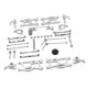 thumbnail image 1 of Kit De Piezas De Mejoras De Metal Para WLtoys 1:14 144001 1:12 124018 124019 Silver, 1 of 5