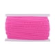 thumbnail image 4 of Cinta elástica de 50 yardas de encaje elástico para la banda para el cabello Ropa Rose Red, 4 of 5