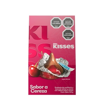 Chocolate Kisses Selección Cereza 102 G Hershey'S