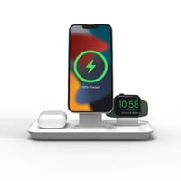 Base De Carga 3 En 1 Mophie Para Iphone, Apple Watch Y Airpods