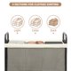 thumbnail image 5 of Cesto para ropa STORAGE MANIAC 120 L de 3 compartimentos con ruedas, beige, 5 of 8