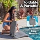 thumbnail image 4 of Silla portátil plegable para piscina Coast Modern gris, 4 of 6