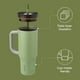 thumbnail image 2 of Vaso de viaje Owala de acero inoxidable de 1,2 L con tapa, color verde pajizo, 2 of 3