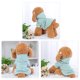 thumbnail image 2 of Sudadera para Perros con Capucha Ropa de Primavera/Otoño/Invierno Abrigo Cálido para Perros Pequeños y Medianos Verde Pálido XL, 2 of 7