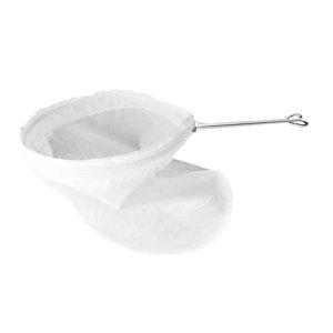 Magideal - Bolsas De Colador De Malla Fina, Colador De Gasa Con Asa, Bolsa De Filtro De Alimentos Reutilizable , L L