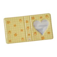 Magideal - Mini Álbum De Fotos, Carpeta De Tarjetas De Ídolo, Fundas Para Tarjetas Fotográficas, 36 Bolsillos, Soporte Para Tarjetas Fotográficas, Libro Con Sopo Tigre