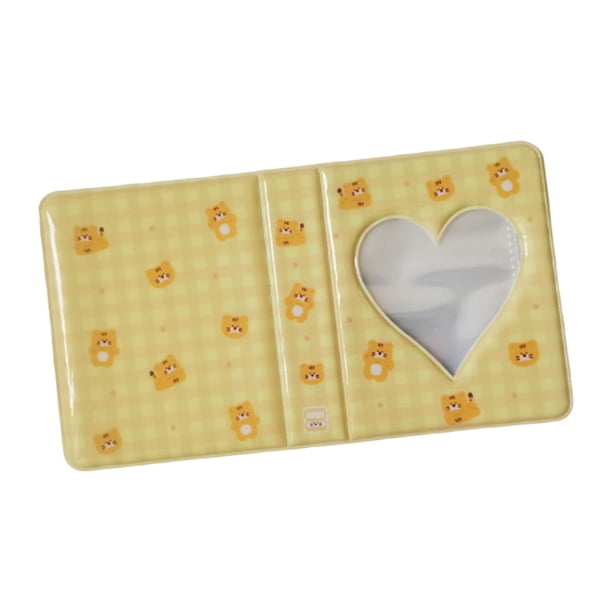 Mini álbum de fotos, carpeta de tarjetas de ídolo, fundas para tarjetas fotográficas, 36 bolsillos, soporte para tarjetas fotográficas, libro con sopo Tigre