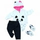 thumbnail image 1 of Conjunto de ropa para niña Reborn Baby Doll de 17 a 22 pulgadas con panda, 4 piezas, 1 of 3