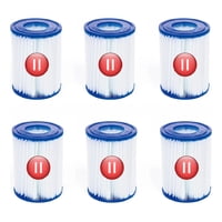 Hidroplanet - Cartucho Para Filtro Tipo 2 (Ll) Pack 6 Unidades