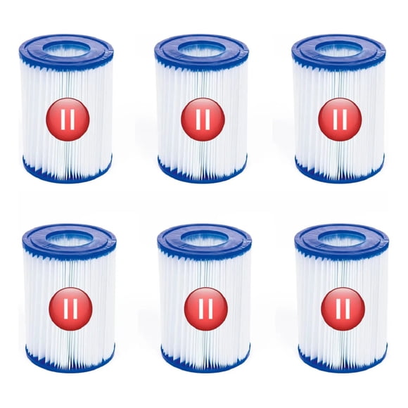 Cartucho Para Filtro Tipo 2 (ll) Pack 6 Unidades