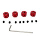 thumbnail image 1 of 4PCS 5mm A 12mm Adaptador De Cubo Hexagonal De Rueda Para WPL D12 1:16 RC Car Parts Rojo, 1 of 5