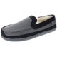 thumbnail image 1 of Pantuflas IZOD para hombre con memoria de espuma, estilo mocasín bicolor gris, 1 of 6